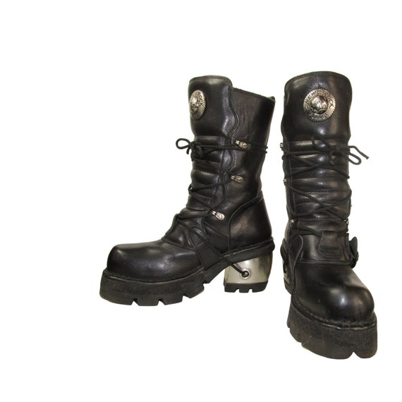 New Rock Planet Cybergoth Platform Boots Women's … - image 1