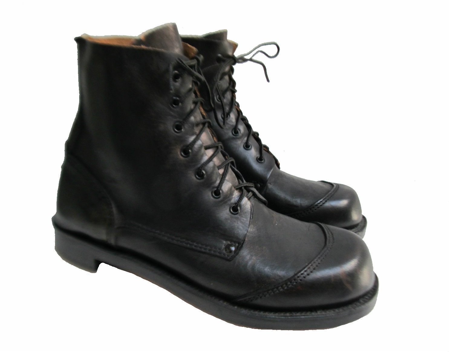 Vintage Hobnail Boots Made in USA Mens 