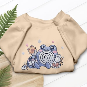 Poli Evolution Embroidered T-shirt Sweatshirt Hoodie Double the Cuteness For Fans