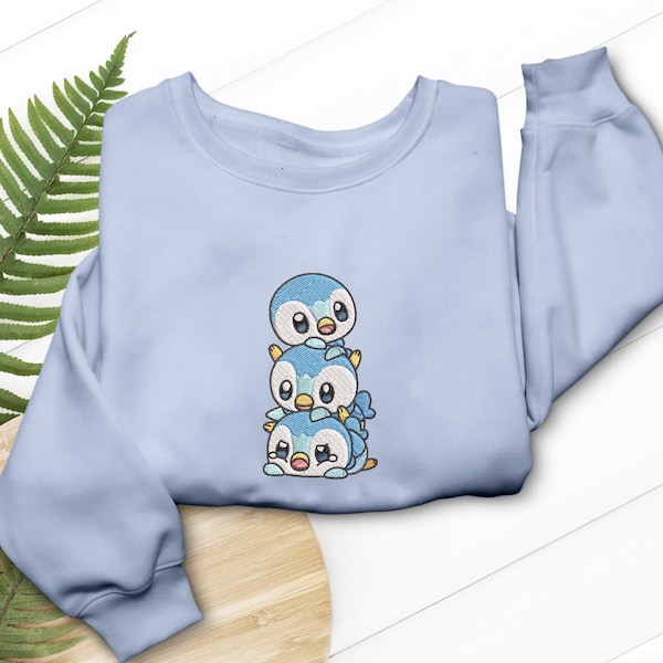 Pilupy Cute Embroidered T-shirt Sweatshirt Hoodie Evolution Gifts For Fans