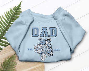 Custom Water Type Dad Shirt Anime Embroidered T-shirt Sweatshirt Hoodie Gifts For Fans