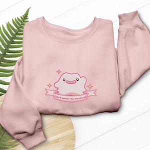 Dito Cute Shiny Embroidered T-shirt Sweatshirt Hoodie Evolution Gifts For Fans