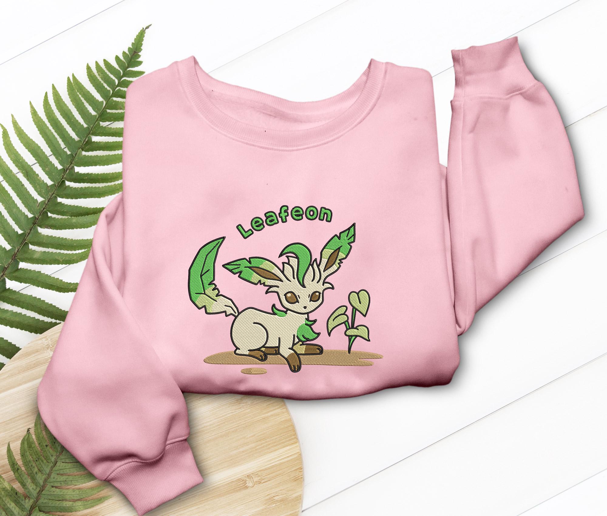 Leafeon Embroidered Hoodie
