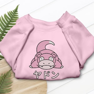 Poke Slowy Embroidered T-shirt Sweatshirt Hoodie Anime Shirt Gifts For Fans