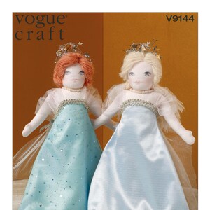 Vogue Sewing Pattern V9144 by LINDA CARR - Vogue Craft Pattern  14&quot; Dolls and Dresses for 14&quot; Inch Dolls - Vogue Doll Collection