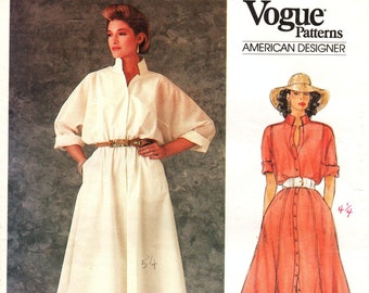 Vintage Vogue 1351 Dress Pattern by ADRI - Size 10 (OOP)