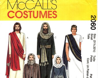 McCall's 2060 Biblical Costume Pattern: Jesus, Mary, Apostles