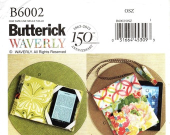 Butterick Sewing Pattern B6002 - Device Accessories - Zipper Case, Fanny Pack and Electronic Device Cases - Butterick Patterns