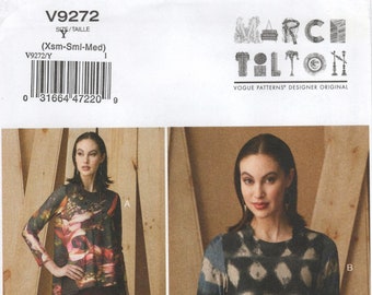 Vogue 9272 Marcy Tilton-tuniekpatroon: maten dames