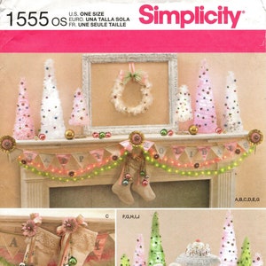 SIMPLICITY 1555 UNCUT Elaine Heigl Designs Christmas Holiday