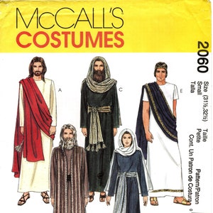 Pick Your Size - McCall&#39;s Costume Pattern 2060 - Adult Easter/Passion Play Biblical Costumes - Jesus, Mary, The Apostles, Pilot and More
