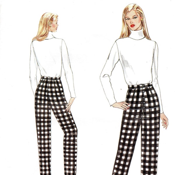 Pick Your Size - Vogue Pattern 1003 - Misses' Pants Fitting Shell - Semi-Fitted, Tapered Pants with Waistband - Vogue Patterns