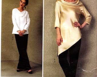 Vogue Dress Pattern V1415 by Tom und Linda PLATT - Frauchen Pullover mit lockerem Sitz und taillierter Passform (Gr. 8/10/12/14/16)