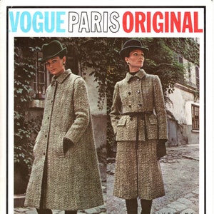 Vogue Sewing Pattern 2479 by GIVENCHY - Misses&#39; Sleeveless Coat, Jacket and Pantdress - Uncut - Rare 70s Vogue Paris Original - Sz 12