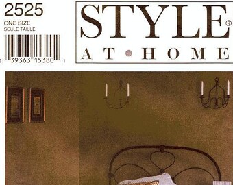 Style Sewing Pattern 2525 by DONNA LANG - Home Decor - Duvet Cover, Pleated Bed Skirt, Pillows and Pillow Shams - One Size Pattern