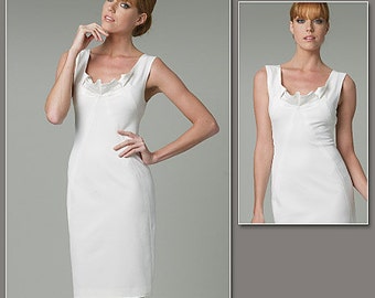 Items Similar To Sz 6 8 10 12 Vogue Dress Pattern V2942 By Donna