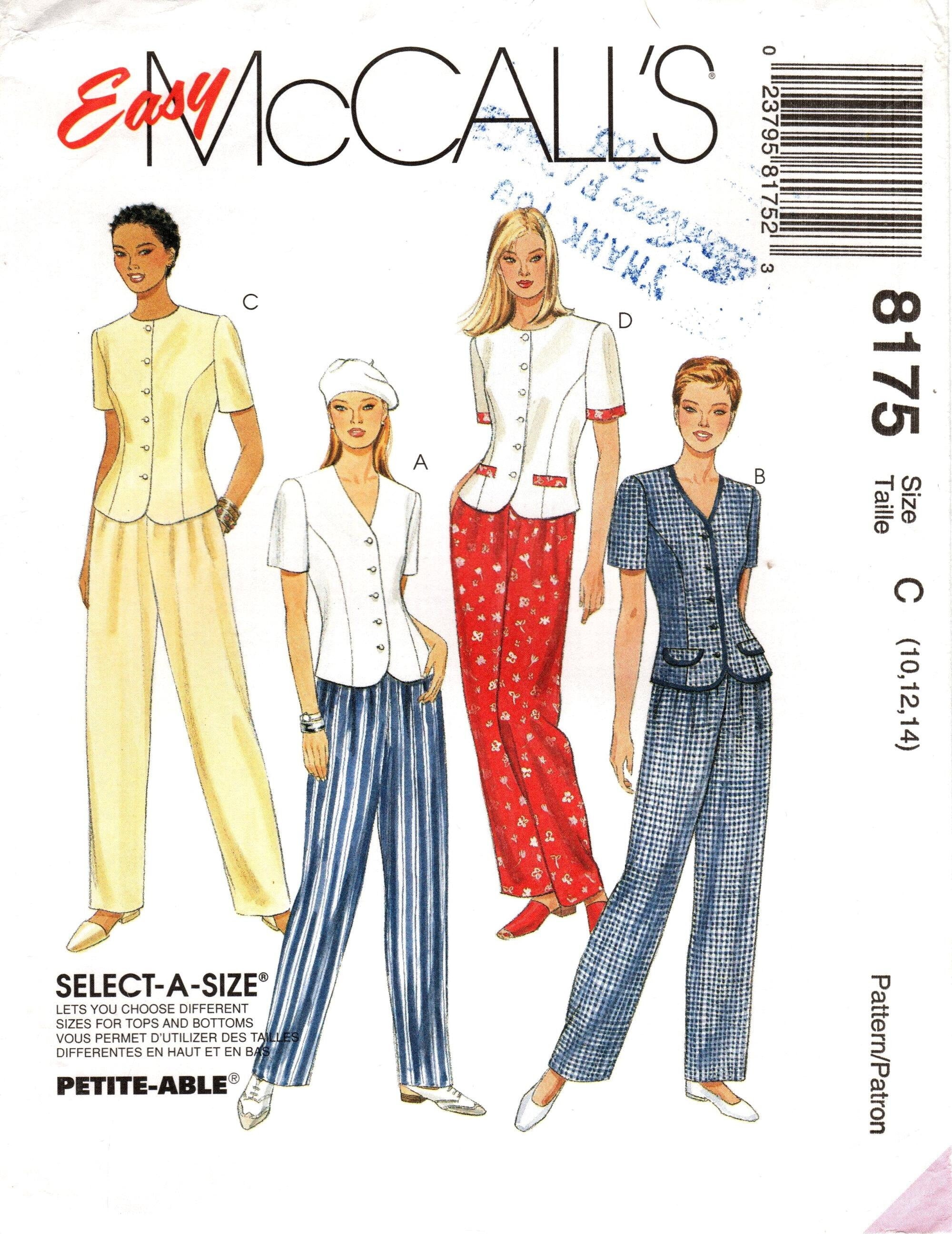 McCalls Pattern R10913 Misses Dress Side Cut-outs 3 Styles Lengths 6 - 14  UNCUT