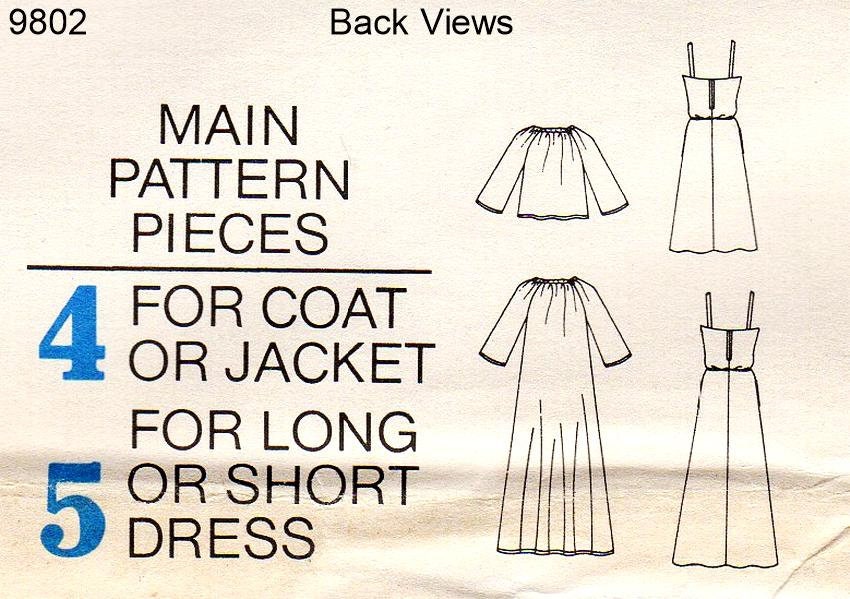 Sz 16 Vogue Dress Pattern 9802 Misses' Blouson Bodice | Etsy