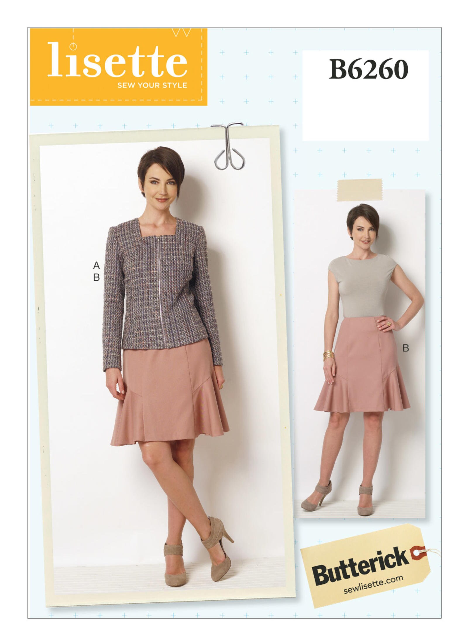 Pick Your Size - Butterick Pattern B6260 by LISETTE - Misses
