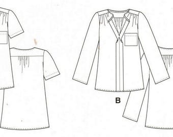 Butterick See & Sew B5905 ミセス用トップスパターン（サイズ8～16