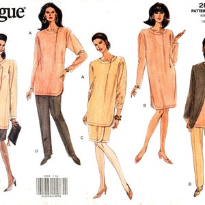 Sz 14/16/18 - Vogue Separates Pattern 2815 - Misses' Jacket, Dress, Tunic, Skirt & Pants - Easy To Make Separates - Vogue Patterns