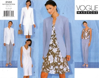 Vogue Sewing Pattern 2122: Misses' Wardrobe, Size 12/14/16