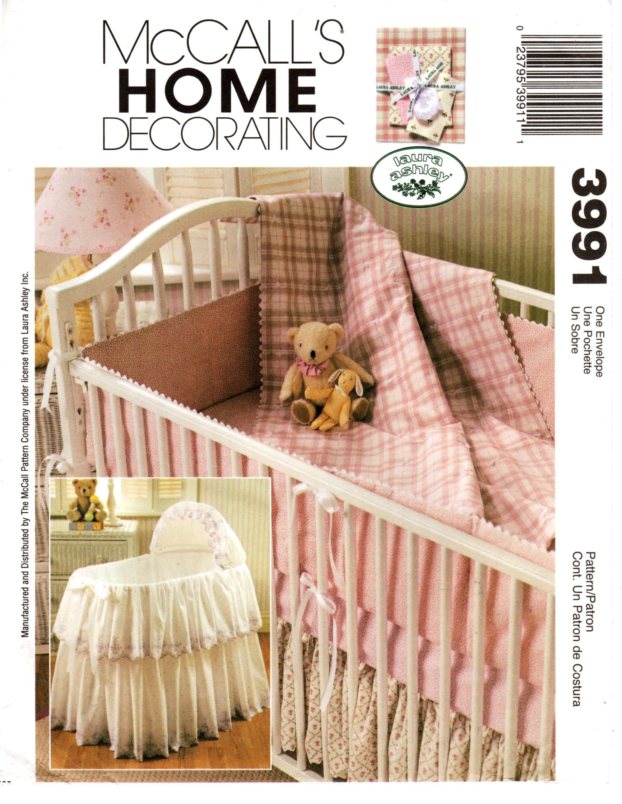 Mccall's Nursery Decor Pattern 3991 by 