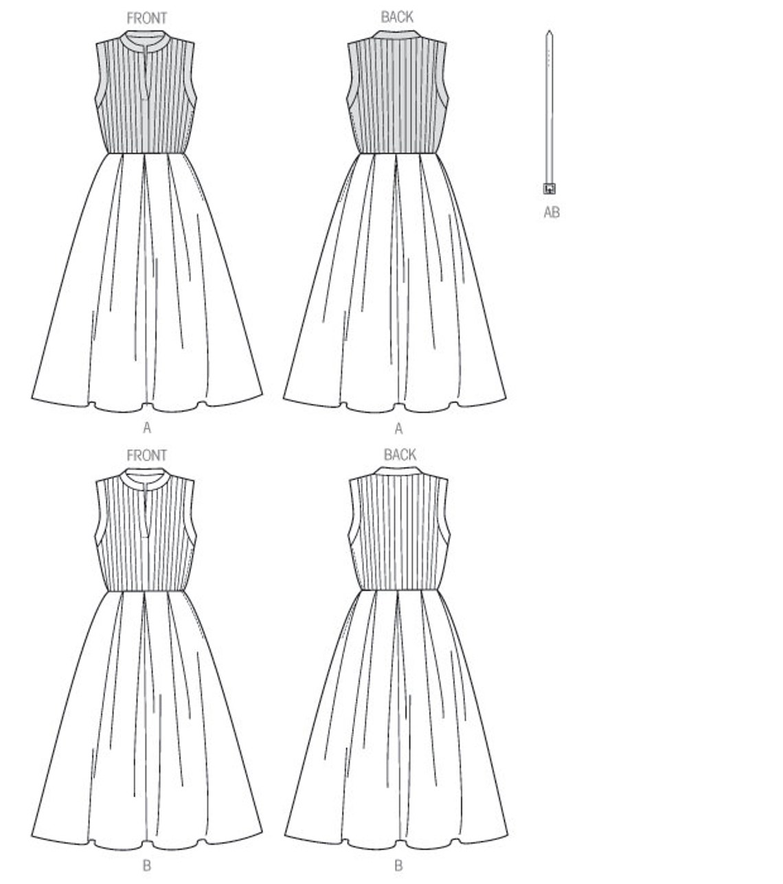 Pick Your Size Vogue Dress Pattern V8973 Misses' Etsy