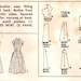 SZ 16/bust 36 Vintage 50s Dress Pattern Advance 8629 Misses' Flared ...