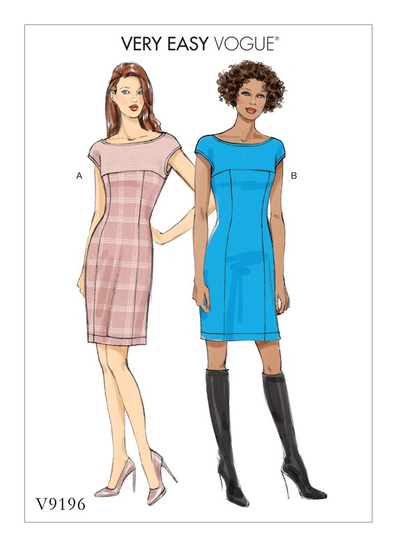 Vogue Dress Pattern V40 Misses' Princess Seam Dress Etsy Delectable Princess Seam Dress Pattern Vogue Dress Pattern V40 Misses' Princess Seam Dress Etsy Delectable Princess Seam Dress Pattern