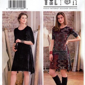Pick Your Size Vogue Dress Pattern V9329/R10061 by MARCY TILTON Misses ...
