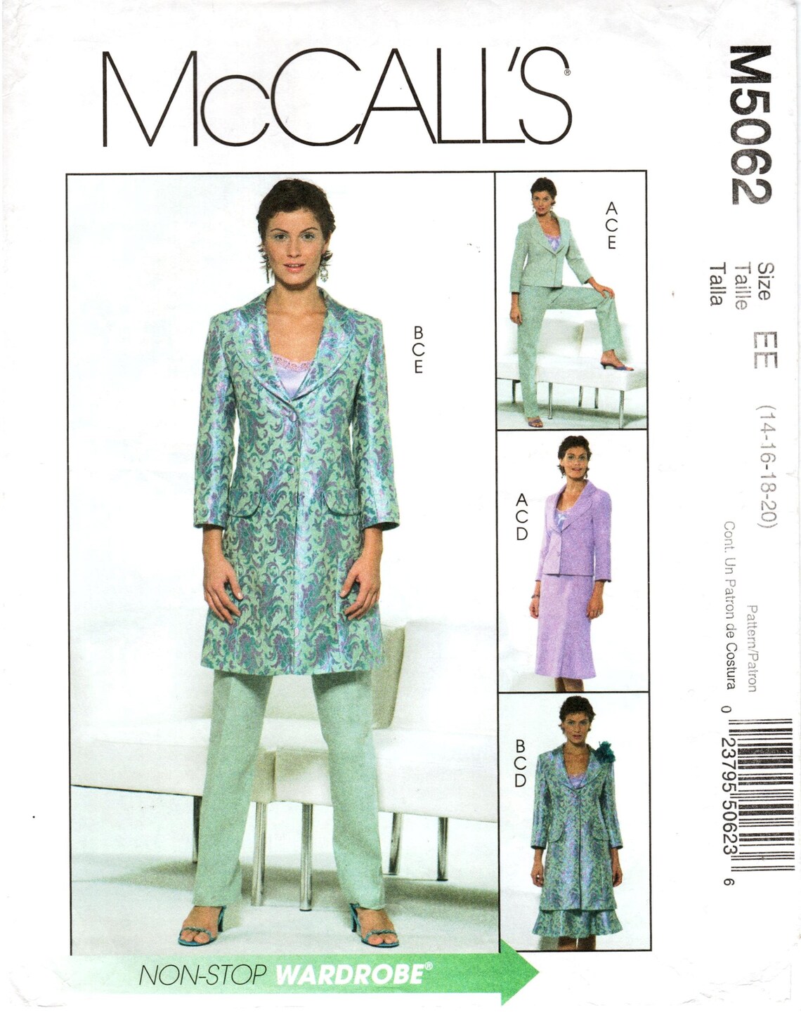 McCall's Sewing Pattern - Sizes 6, 8, 10, 12, 14 (Needle Arts) - View #3