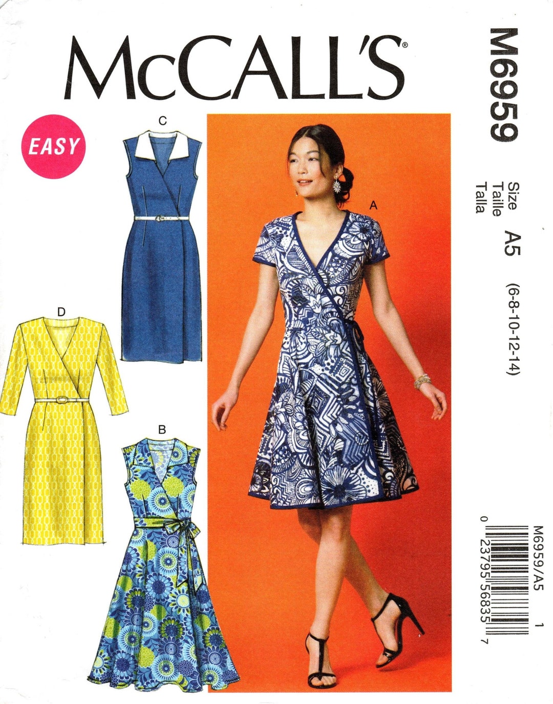 McCall's Sewing Pattern - Sizes 6, 8, 10, 12, 14 (Needle Arts) - View #11
