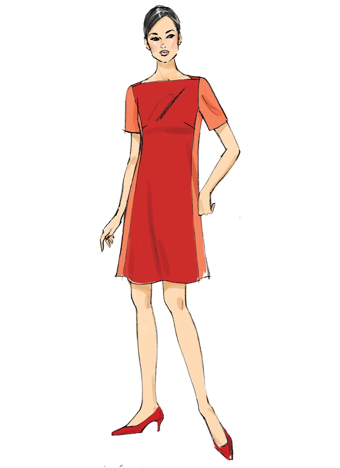 Pick Your Size Vogue Dress Pattern V9183 Misses' Etsy