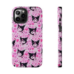Capas de celular fofas e resistentes com estampa kawaii, presentes de Halloween, capas de celular para amantes de fantasmas, capas estéticas rosa, presentes para melhores amigas