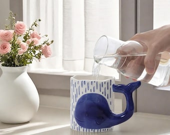 Wal Griff Keramik Kaffeetasse: Neuheit Teetasse