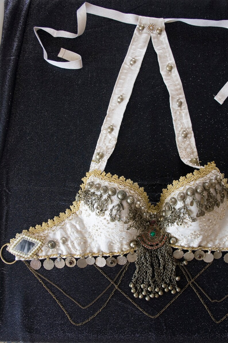 CUSTOM BRA Costume Tribal Fusion Bellydance Bespoke - Etsy