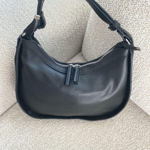 Bolso de mano de piel vegana suave para mujer, bolso de hombro para mujer, bolso de mano para el trabajo de la vida, bolso de hombro elegante y chic, regalo de cumpleaños para ella