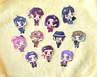 DGS The Great Ace Attorney Chibi Stickers