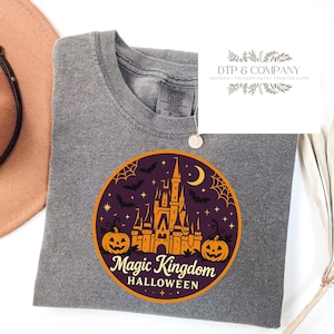 Spooky Castle Halloween PNG: Magic Kingdom Digital Download