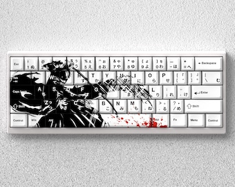 73 Keys Kurosaki Ichigo Bleach Keycaps