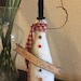 Country Snowman - Christmas decor- Wish Upon a Falling Star
