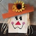 Wood Scarecrow with Sunflower - Fall Decor