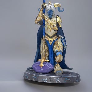 World Of Warcraft Painted Figure,Yrel 3D Print,Warcraft Collectors,World Of Warcraft Miniature, Yrel Statue