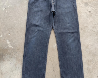 Vintage Edwin Jean Distressed Faded Denim Pants Waist 38