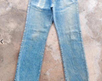 Pantalones vintage desgastados y rotos de la marca Bobson, cintura japonesa vintage 31