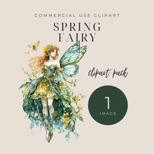 Spring Fairy Clipart