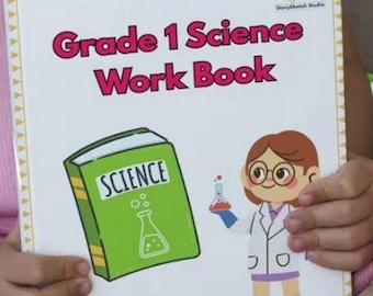 Grade 1 Science Workbook | Nature, Animals & Seasons Printable PDF | Homeschool and Classroom Learning for Kids