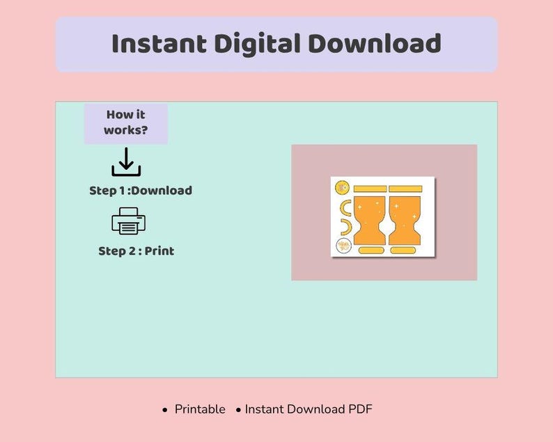 Paper Trophy Craft Printable for Kids | Award Activity | Fun DIY ...