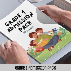 Kindergarten & Grade 1 Reading Workbook PDF | Easy Reading Comprehension for Kids Ages 5–6 | Printable Literacy Practice Sheets
